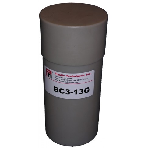 BC3-13G Blanket Canister, 13"L x 5" Gray